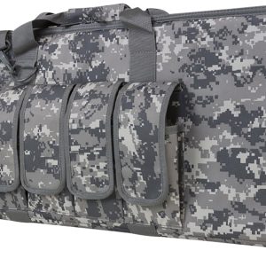 NcStar CVCP2960D36 VISM Carbine Case Digital Camouflage PVC Nylon w/ Lockable Zippers Pockets & Padded Carry Handle