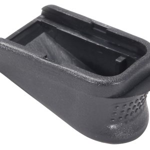 Pachmayr 03882 Grip Extender Extended 2rds, Compatible w/Glock26/27/33/39 add 2rd, Black Polymer 2 Per Pack