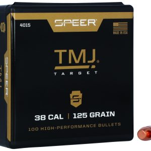 Speer 4015 Handgun  38Cal 125gr Total Metal Jacket 100 Per Box/5 Case