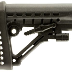 Archangel AA120 Heavy Duty Black Synthetic, 6 Position, Fits AR-Platform with Commercial Tube