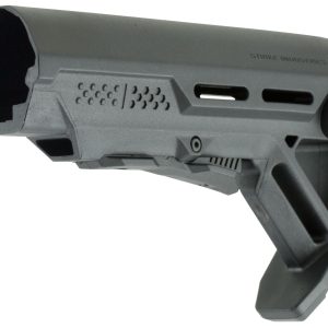 Strike STRIKEESMOD MOD1 Mil-Spec Red Accent Black Synthetic for AR-15, M16