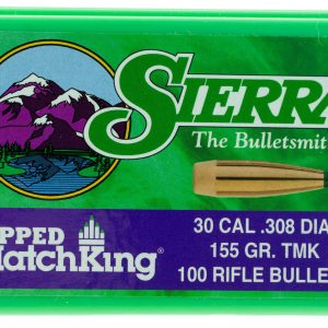 Sierra 7755 Tipped MatchKing 30Cal 155gr Tipped MatchKing 100/Box