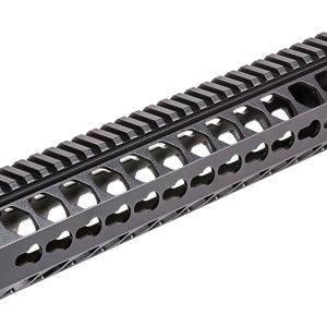 Firefield FF34051 Edge Handguard 12" Keymod Style Made of 6061-T6 Aluminum with Black Matte Finish for AR-15
