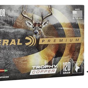 Federal P65CRDTC1 Premium 6.5Creedmoor 120gr Trophy Copper 20 Per Box/10 Case