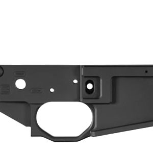 Black Rain Ordnance BROMLRBLK Lower Receiver Milled 7075-T6 Aluminum Black Anodized for AR-Platform