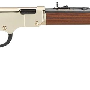 Henry H004M Golden Boy 22 WMR Caliber with 12+1 Capacity, 20.50" Blued Barrel, Brasslite Metal Finish & American Walnut Stock Right Hand (Full Size)