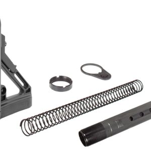 UTG Pro RBUS1BM Mil-Spec OPS Ready S1 Stock Kit Black Synthetic 6 Position for AR-15, M16