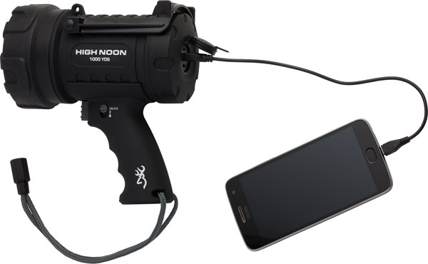 BROWNING HIGH NOON LED SPOTLT - 87-1800 LUMENS RECHARGEABLE - Image 2