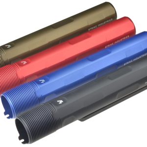 Strike ARARET7RED Advanced Receiver Extension  AR-15, AR-10 Red Anodized Aluminum