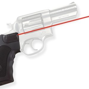 Crimson Trace 011790 Lasergrips Fits Ruger Alaskan/GP100/Super Redhawk, Red Laser 633nM Wavelength 5mW Output, Black Polymer