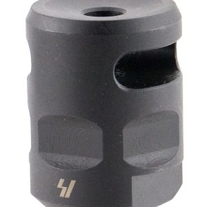 Strike Industries WHCOMP556 WarHog Comp Black Steel with 1/2"-28 tpi Threads, 1.27" OAL & 0.26" Diameter for 223 Rem, 5.56x45mm NATO AR-Platform