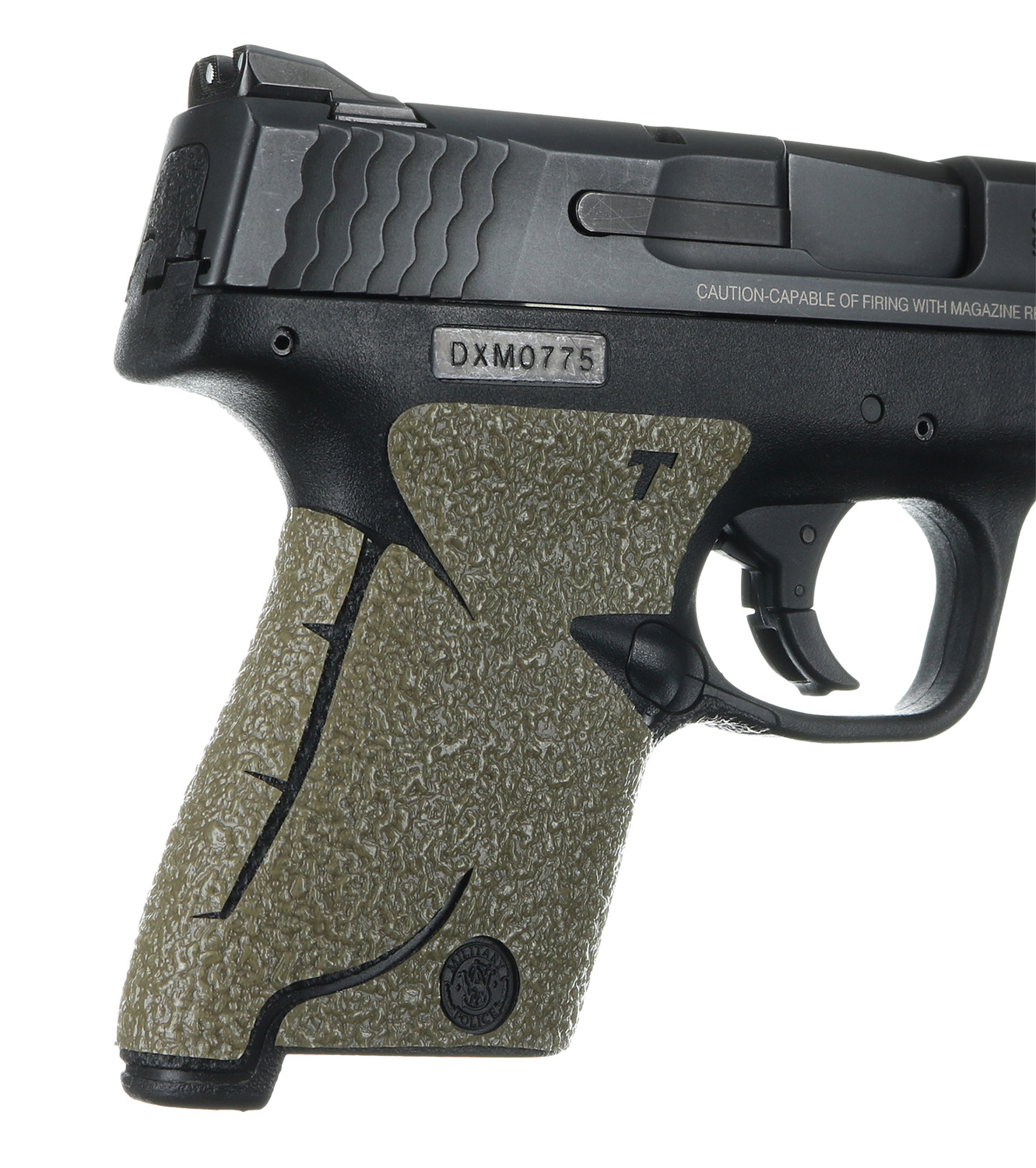 Talon Grips 705M Adhesive Grip Textured Moss Rubber for S&W M&P Shield 9,40