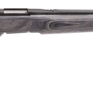 Savage Arms 96970 B.MAG Full Size 17 WSM 8+1 22" Matte Black Heavy Barrel, Matte Black Drilled & Tapped Carbon Steel Receiver, Satin Gray Varmint Beavertail Laminate Stock, Right Hand