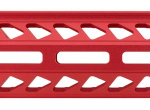 Strike STRIKERAIL Strike Rail AR-15 Red Aluminum 17" M-LOK