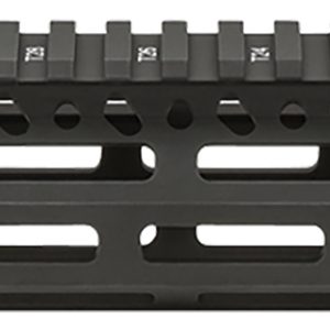 BCM MCMR10556BLK BCMGunfighter MCMR 10" M-LOK, Free-Floating Style Made of Aluminum with Black Anodized Finish for AR-Platform