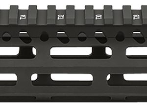 BCM MCMR15556BLK BCMGunfighter MCMR 15" M-LOK, Free-Floating Style Made of Aluminum with Black Anodized Finish for AR-Platform