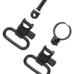 Uncle Mike's 13412 Super Swivel Quick Detach 115 RF Blued 1" Loop for Most 22 Cal Tube Diameter & .430-.455" Rifles (Except Win 94/22M US)