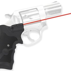 Crimson Trace 0119501 Lasergrips Fits Ruger SP101, Red Laser 633nM Wavelength 5mW Output, Black Polymer
