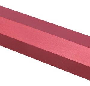 GUNTEC AR15 FAKE SUPPRESSOR - 4.5" 1/2X28 THREADS RED