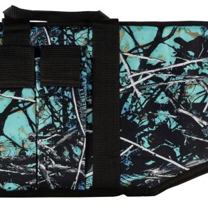 Bulldog SRN1038 Extreme Tactical 38" Muddy Girl Serenity Camo Water-Resistant Nylon, Black Trim, Tricot Lining, 4 External Velcro Mag Pouches, Soft Padding