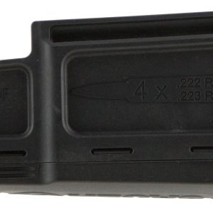 Sauer 80219809 M18 5rd 223 Rem/5.56x45mm NATO For Sauer 100/101/M18 Black Polymer