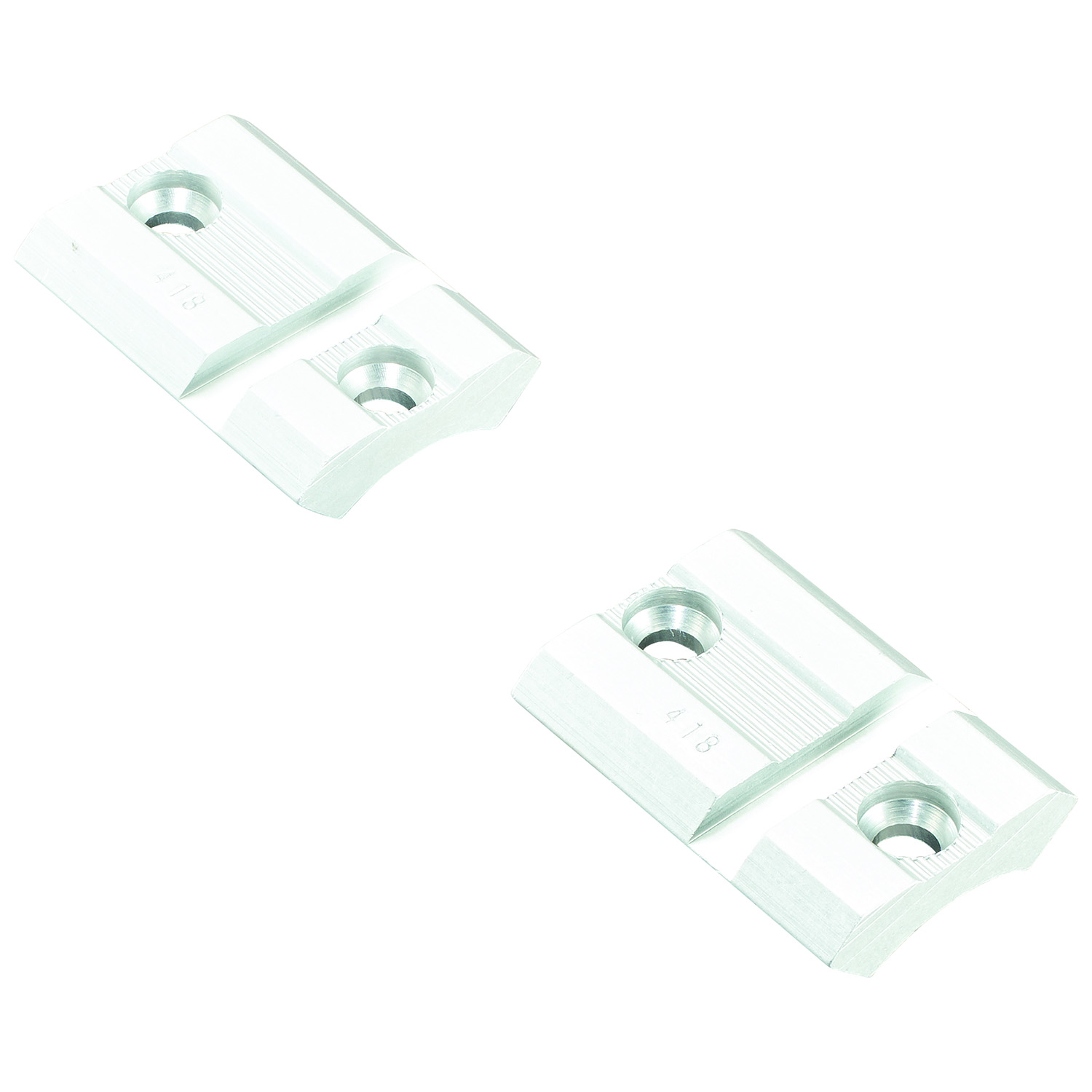 Weaver Mounts 48453 Top Mount Base 418S Silver CVA/Traditions/Winchester