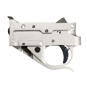 Timney Triggers 10221C16 Replacement Trigger Single-Stage Curved Trigger with 2.75 lbs Draw Weight & Silver/Black Finish for Ruger 10/22