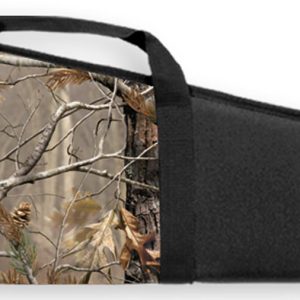 Bulldog BD21044 Camo Panel Rifle Case 44" Scoped Rifle Black Nylon Case with Integrated Realtree AP Panel
