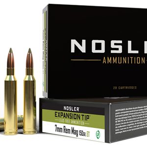 Nosler 40032 E-Tip  7mmRemMag 150gr E Tip Lead Free 20 Per Box/10 Case