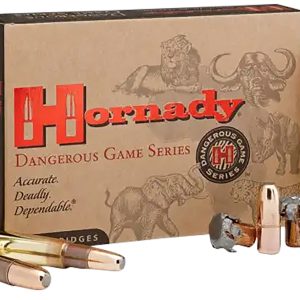 Hornady 82334 Dangerous Game 375H&HMag 300gr DGX Bonded 20 Per Box/6 Case