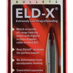 Hornady 25418 ELD-X 25 Cal .257 110 gr Extremely Low Drag eXpanding 100 Per Box/ 25 Case