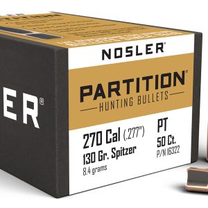 Nosler 16322 Partition  270Win 130gr Partition Spitzer 50/Box