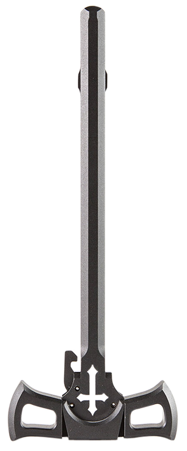 Patriot Ordnance Factory 00849 Tomahawk Charging Handle AR-15 Black Anodized Aluminum, Ambidextrous