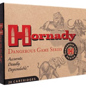 Hornady 8239 Dangerous Game 404Jeffery 400gr Dangerous Game Solid 20 Per Box/6 Case