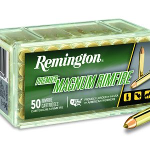 Remington Ammunition 28464 Premier Magnum Rimfire 17HMR 17gr AccuTip V 50 Per Box/40 Case