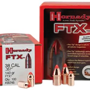 Hornady 30395 FTX 30 Cal .308 160 gr Flex Tip eXpanding 100 Per Box/ 15 Case