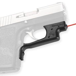 Crimson Trace 0124101 Laserguard  Fits Kahr Arms CT/PM/C/P/TP/CW, Red Laser Black Polymer