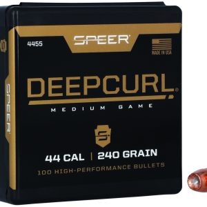 Speer 4455 DeepCurl 44Cal 240gr Hollow Point 50 Per Box/5 Case