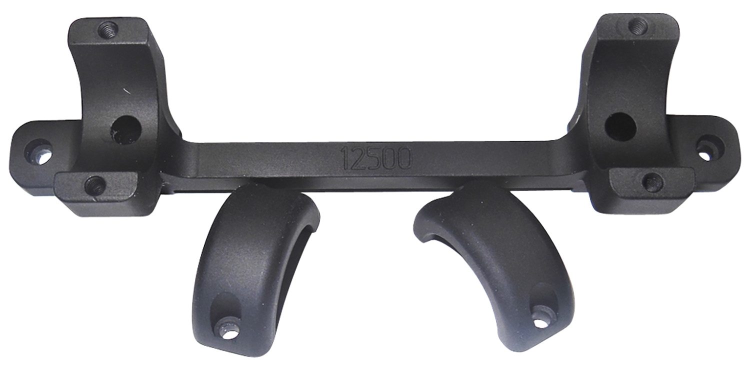 DNZ 12500 Game Reaper Scope Mount/Ring Combo Matte Black 1" Tube, Fits Browning A-Bolt/A-Bolt II Long Action Rifle, High Rings