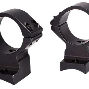 Talley 930734 Scope Mount/Ring Combo Black Anodized 1" Tube Weatherby Vanguard Low Rings
