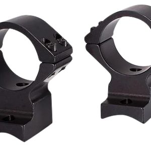 Talley 750705 Scope Mount/Ring Combo Black Anodized 30mm Tube Weatherby Mark V (9 Lug Magnum) High Rings Magnum Action