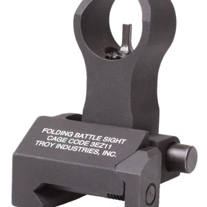 Troy Ind SSIGFBSFHBT00 Front Folding BattleSight HK Black Hardcoat Anodized
