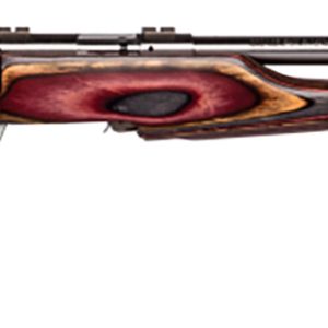 Savage Arms 25740 Mark II BSEV Full Size 22 LR 5+1 21" Satin Spiral Fluted Barrel, Satin Drilled & Tapped Stainless Steel Receiver, Royal Jacaranda Thumbhole Laminate Stock, Right Hand