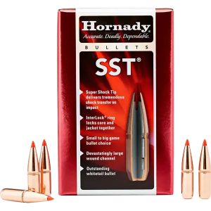 Hornady 26202 SST 6.5mm .264 129 gr Super Shock Tip 100 Per Box/ 15 Case