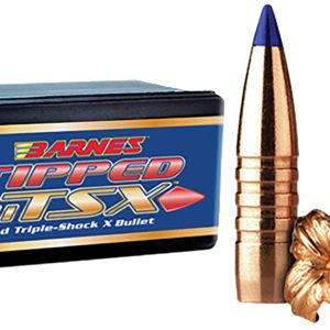 Barnes Bullets 30240 Tipped TSX  6.5Creedmoor 100gr Boat Tail 50/Box