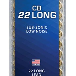 CCI 0038 Specialty CB Subsonic 22Long 29gr Lead Round Nose 100 Per Box/50 Case