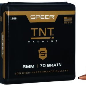 Speer 1206 TNT 6mm 70gr Jacketed Hollow Point 100 Per Box/5 Case