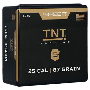 Speer 1246 TNT 25Cal 87gr Jacketed Hollow Point 100 Per Box/5 Case