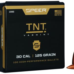 Speer 1986 TNT 30Cal 125gr Jacketed Hollow Point 100 Per Box/5 Case