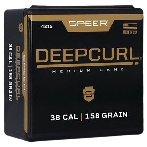 Speer 4215 DeepCurl  38Cal 158gr Hollow Point 100 Per Box/5 Case